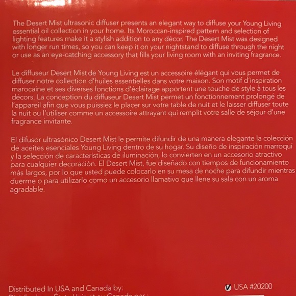 Young Living Desert Mist essential oil diffuser - Picture 7 of 8